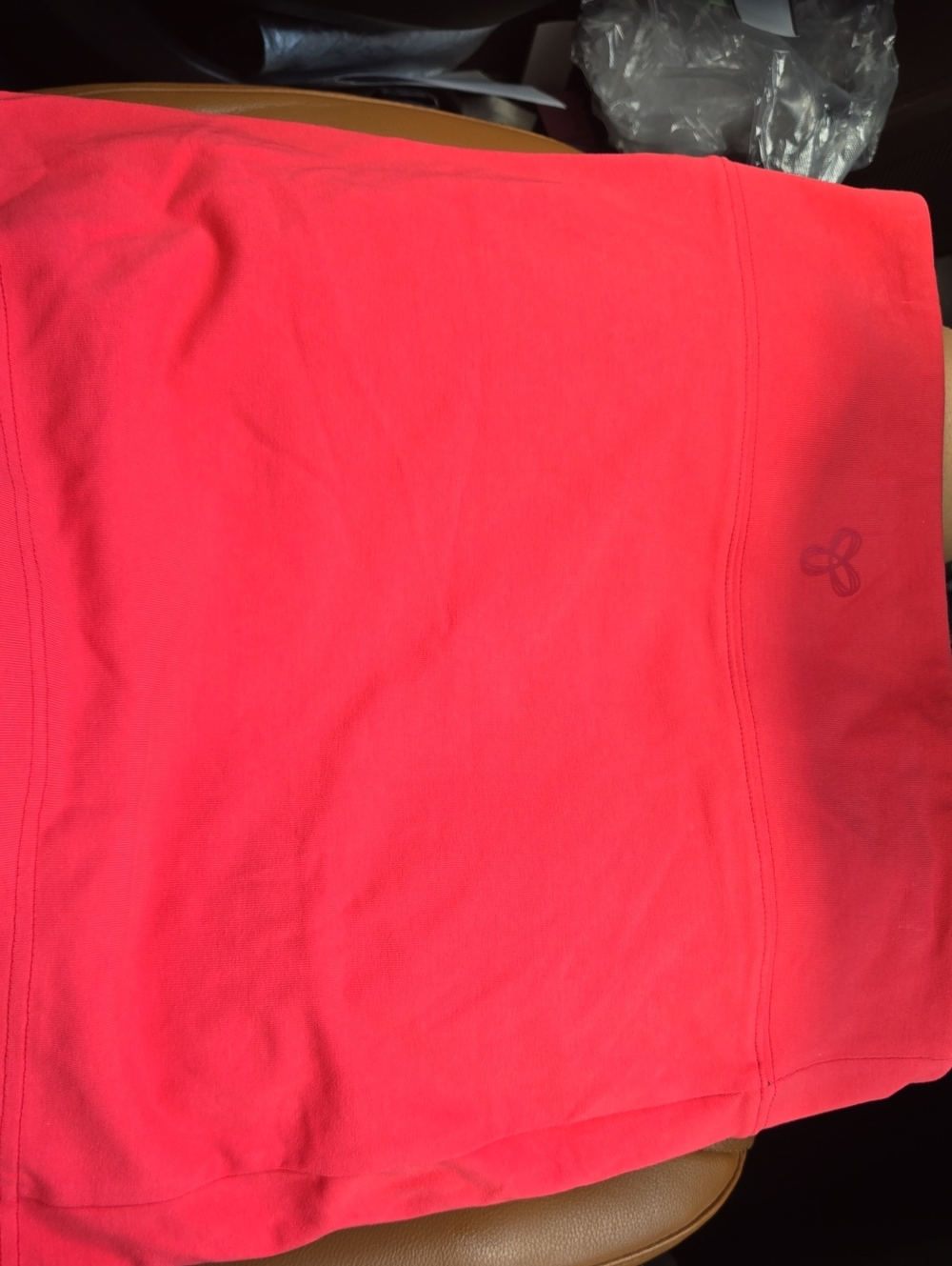 TNA Mini Skirt in Bright Coral Pink
